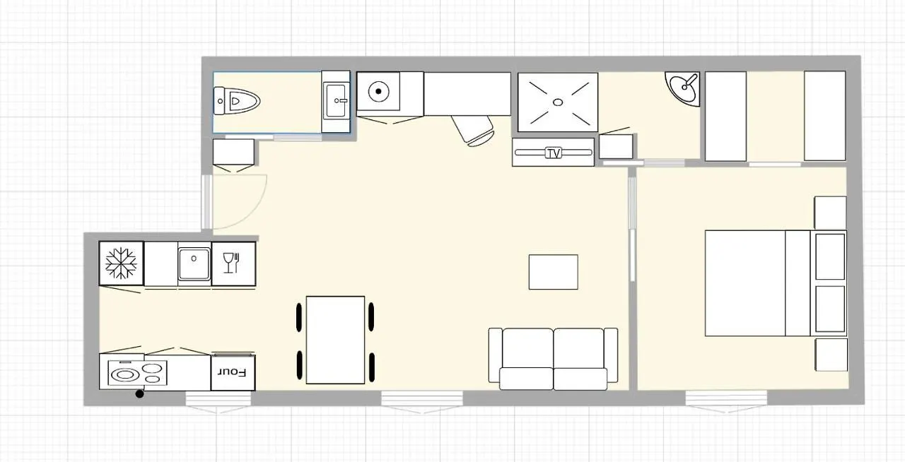 Beaux 2-Pieces Gare Du Nord/Gare De L'Est Apartment Paris 0*,  France